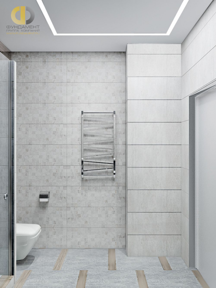 Дизайн интерьера ванной в трёхкомнатной квартире 101 кв.м в современном стиле8