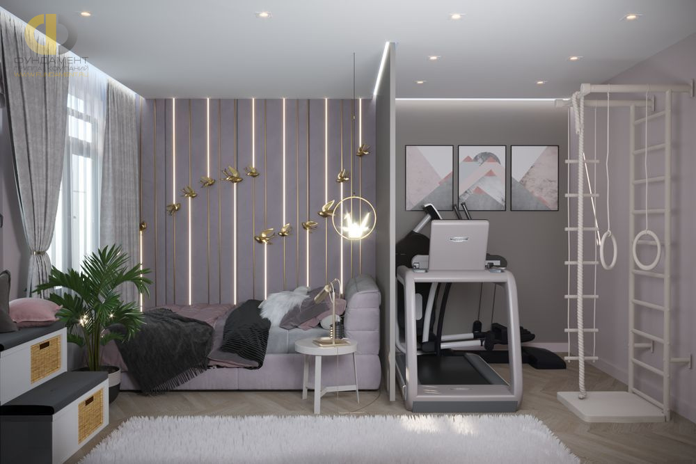 Дизайн интерьера прочего в трёхкомнатной квартире 127 кв. м в стиле неоклассика  – фото 17