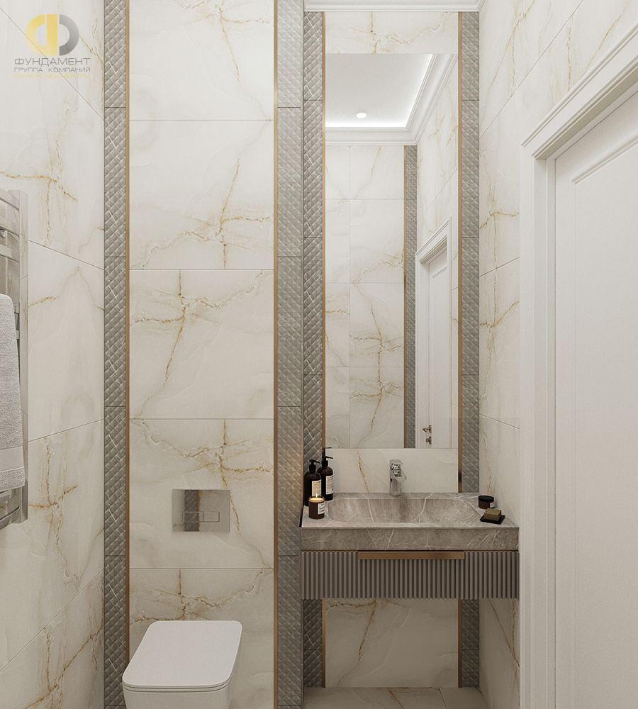 Дизайн ванной в стиле cовременном – фото 611