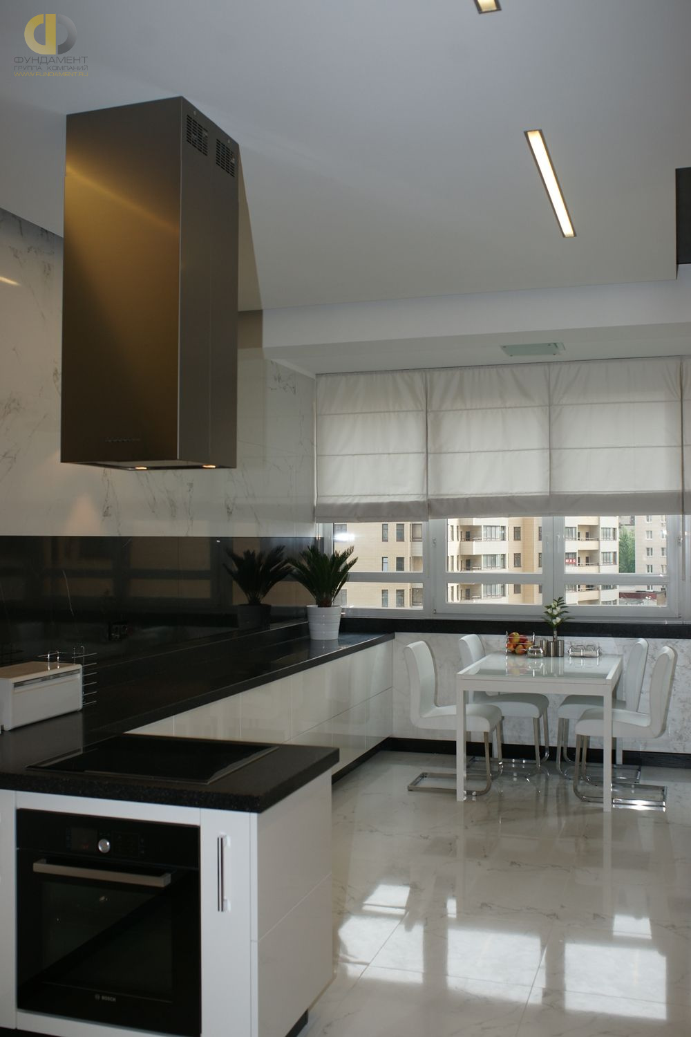 Современный ремонт кухни в двухкомнатной квартире в стиле минимализм – фото 258