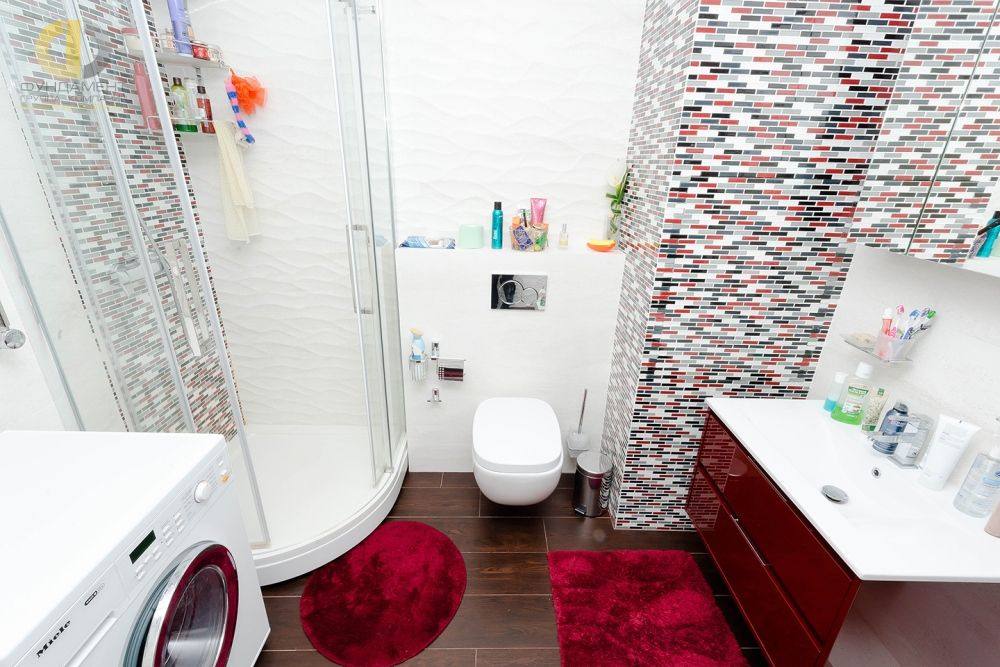 ванная в квартире в стиле прованс после ремонта. Реальная фотография – фото 282