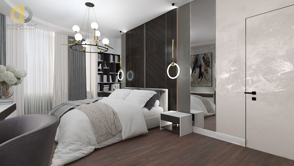 Спальня в стиле дизайна современный по адресу ул. Проспект Мира, 188Б, 2020 года