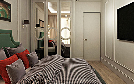 Дизайн спальни в фьюжн стиле