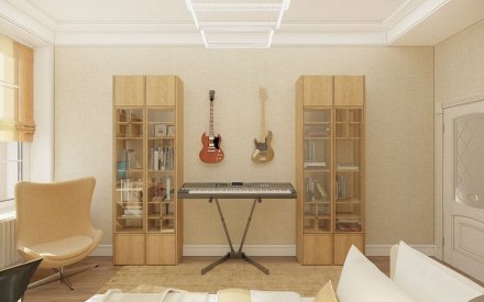 Авторский дизайн интерьера шестикомнатной квартиры в Москве