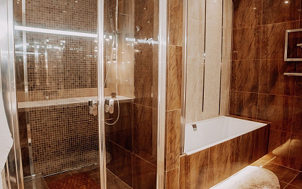 Ремонт ванной в двухкомнатной квартире 101 кв.м в современном стиле21