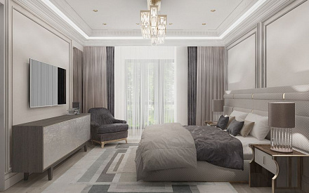 Дизайн интерьера спальни в стиле ар-деко15