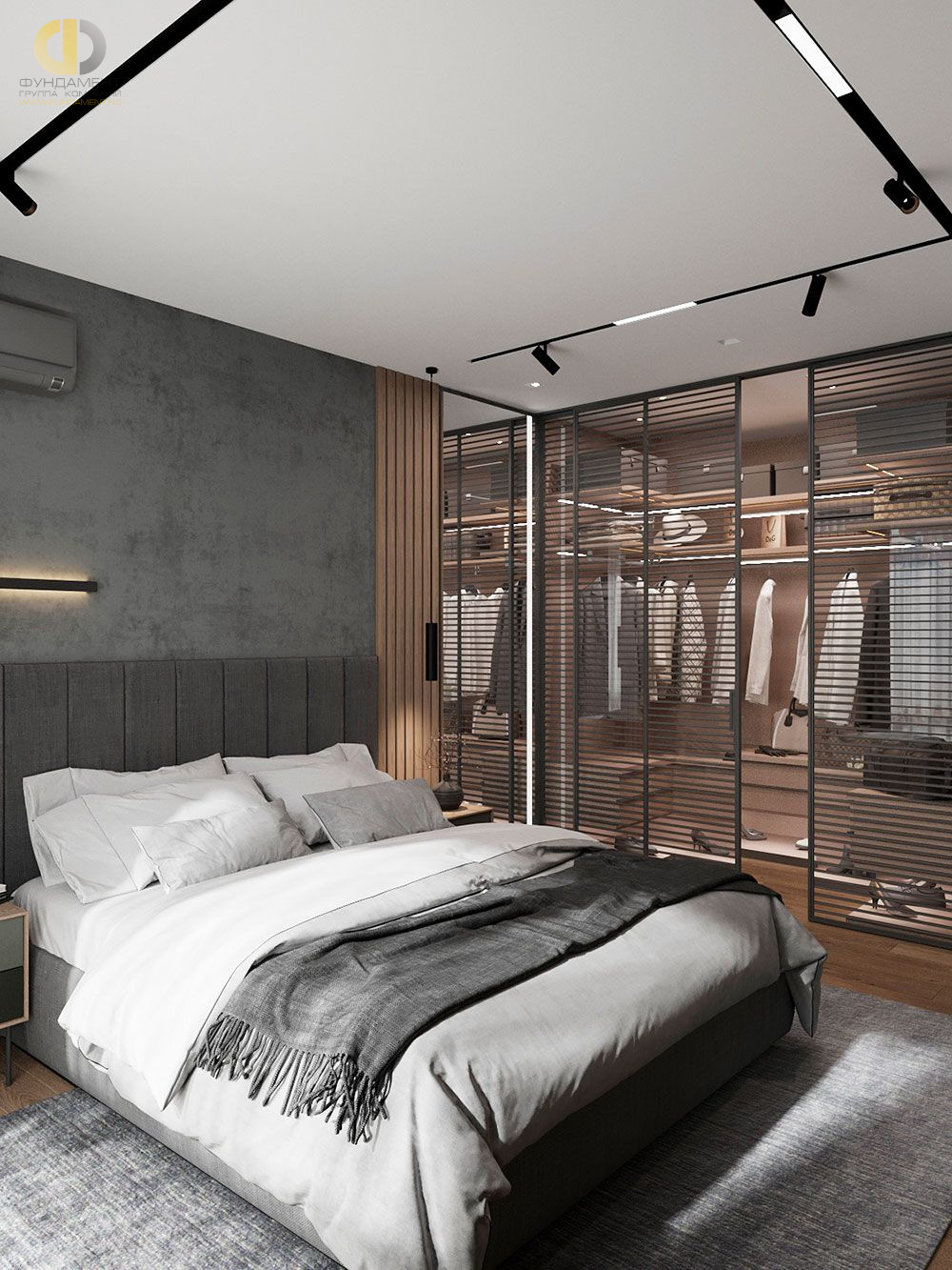 Дизайн спальни в стиле cовременном – фото 8
