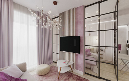 Дизайн-проекты для однокомнатных квартир площадью 37 кв.м.