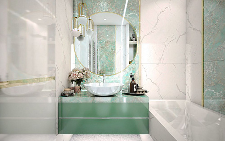Дизайн интерьера ванной в двухкомнатной квартире 67 кв. м. в современном стиле5