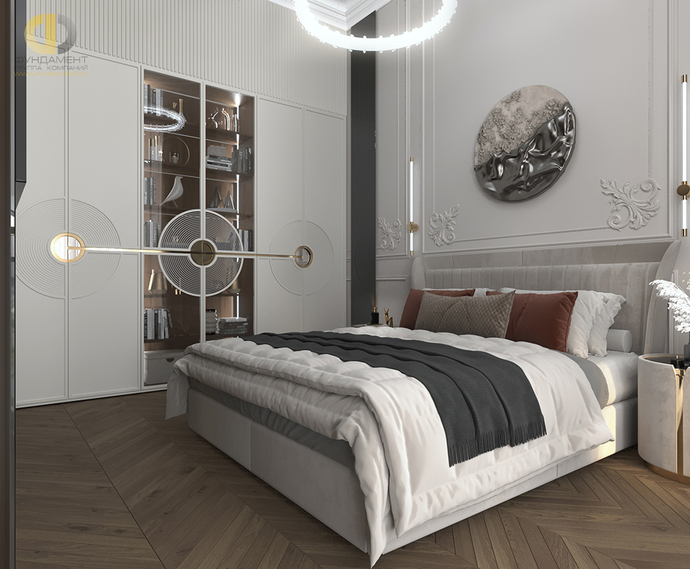 Дизайн спальни в стиле арт-деко – фото 27
