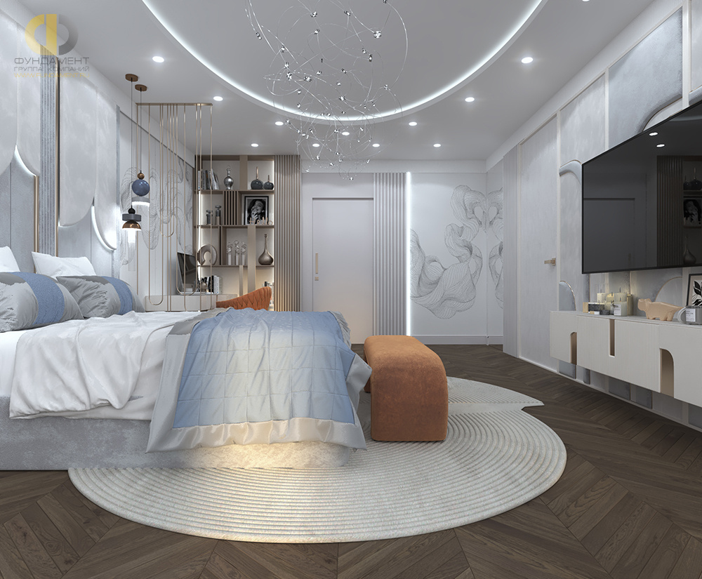 Дизайн спальни в стиле арт-деко – фото 31