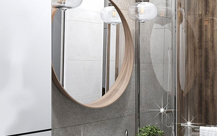 Дизайн интерьера ванной в четырёхкомнатной квартире 96 кв.м в стиле лофт7