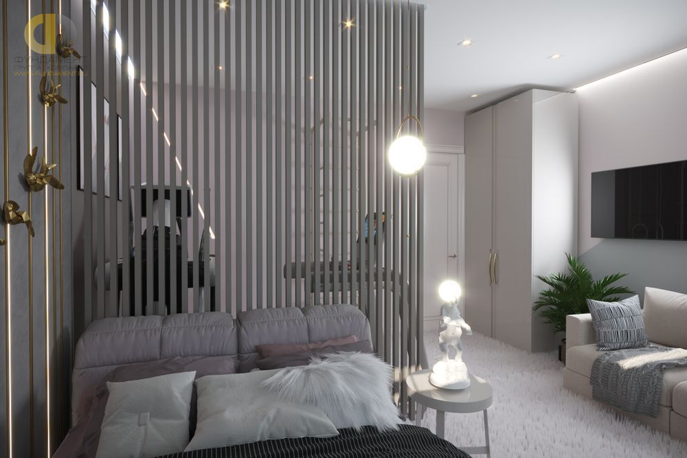Дизайн интерьера прочего в трёхкомнатной квартире 127 кв. м в стиле неоклассика  – фото 16