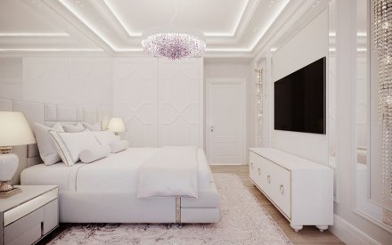 Дизайн четырехкомнатной квартиры в Москве