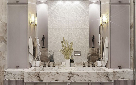 Дизайн интерьера ванной в стиле ар-деко22