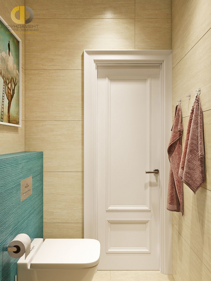 Дизайн интерьера ванной в трехкомнатной квартире 71 кв.м в стиле эклектика26