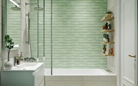 Дизайн интерьера ванной в трёхкомнатной квартире 80 кв.м в стиле неоклассика1
