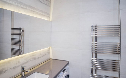 Ремонт ванной в двухкомнатной квартире 48 кв.м в современном стиле3