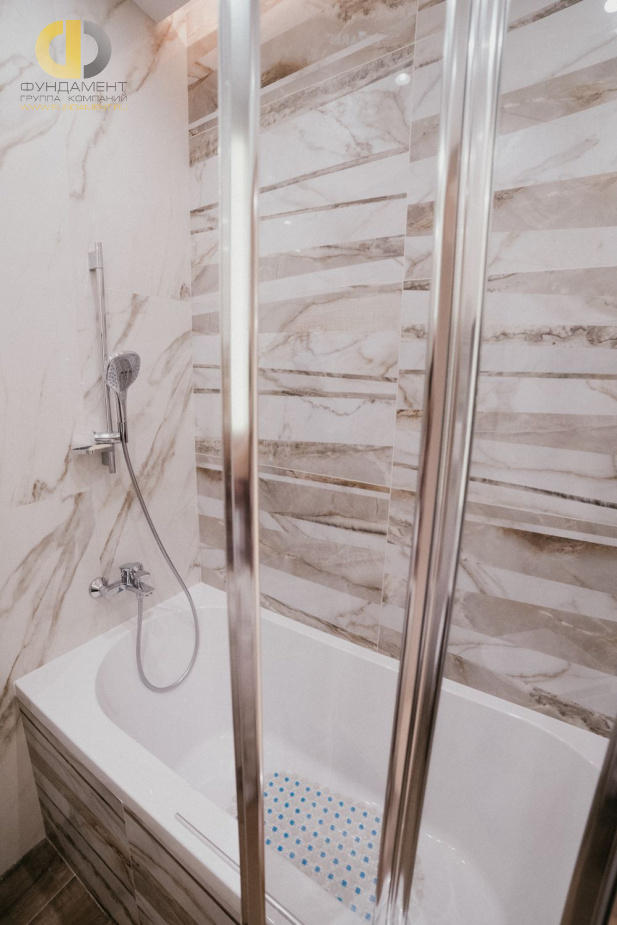 Ремонт ванной в трёхкомнатной квартире 95 кв.м в современном стиле14