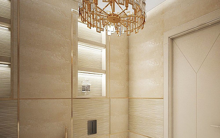 Дизайн интерьера ванной в шестикомнатной квартире 200 кв.м в стиле ар-деко38