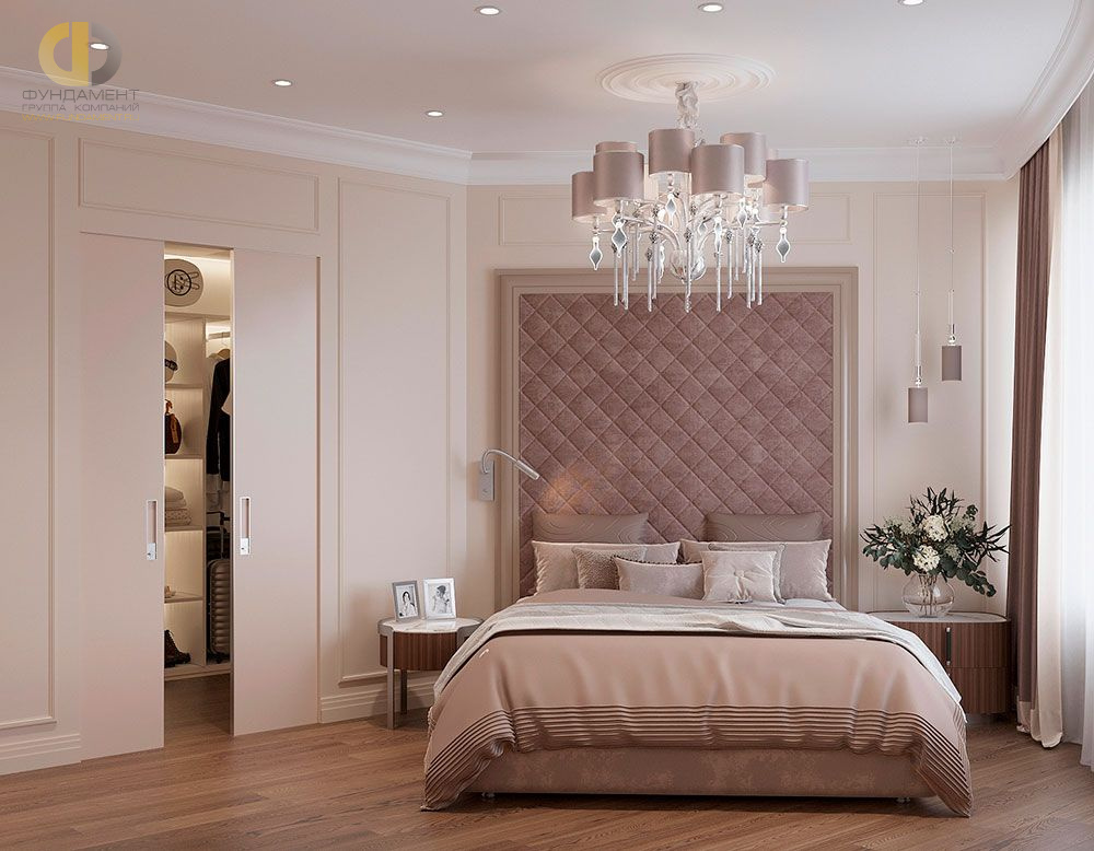 Дизайн спальни в стиле арт-деко – фото 67