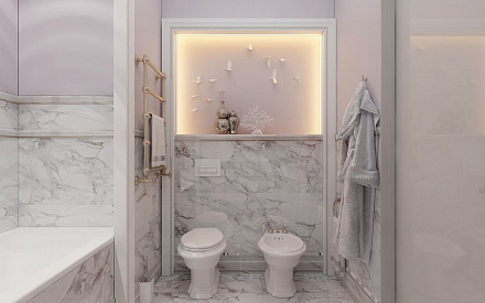 Дизайн интерьера ванной в стиле ар-деко2