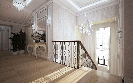 Дизайн интерьера прочего в доме 323 кв.м в классическом стиле11