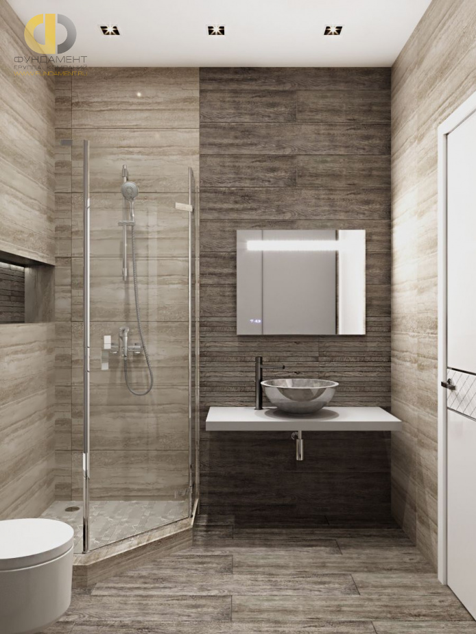 Дизайн интерьера ванной в доме 278 кв.м в стиле ар-деко6