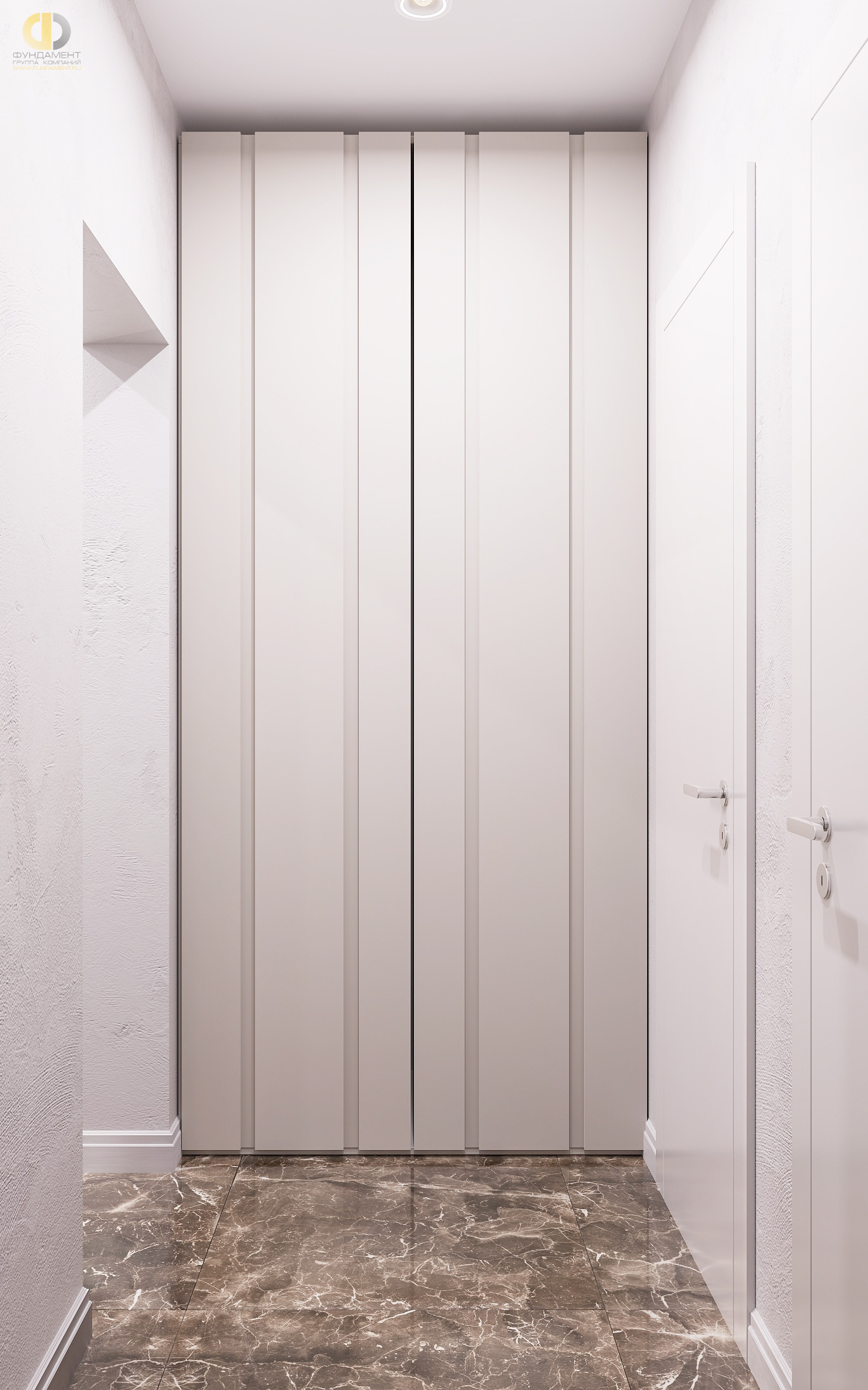 Дизайн коридора в стиле cовременном – фото 181