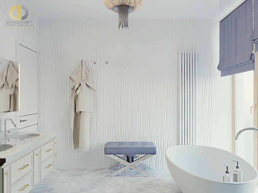 Дизайн интерьера ванной в доме 278 кв.м в стиле ар-деко33