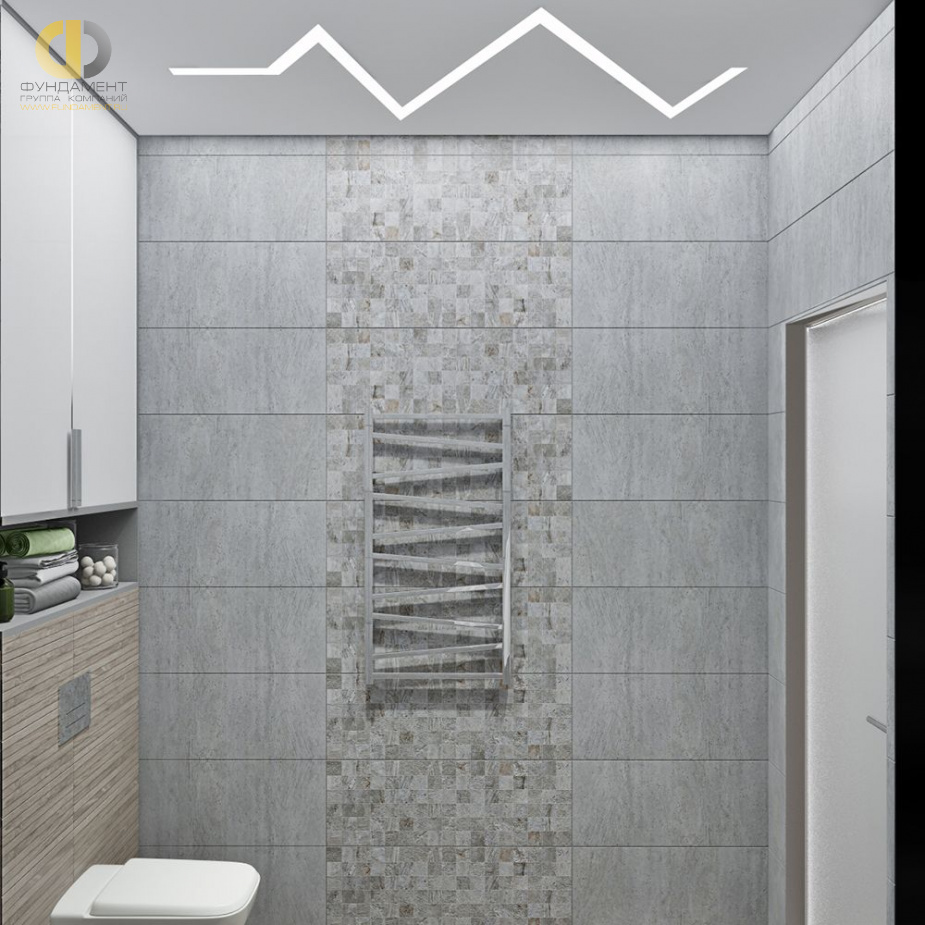Дизайн интерьера ванной в трёхкомнатной квартире 101 кв.м в современном стиле4