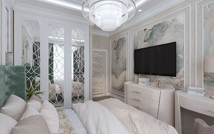 Фото спальни в стиле барокко-12