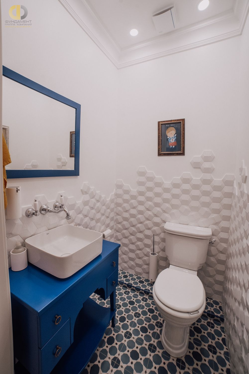 Ремонт ванной комнаты в классическом стиле
