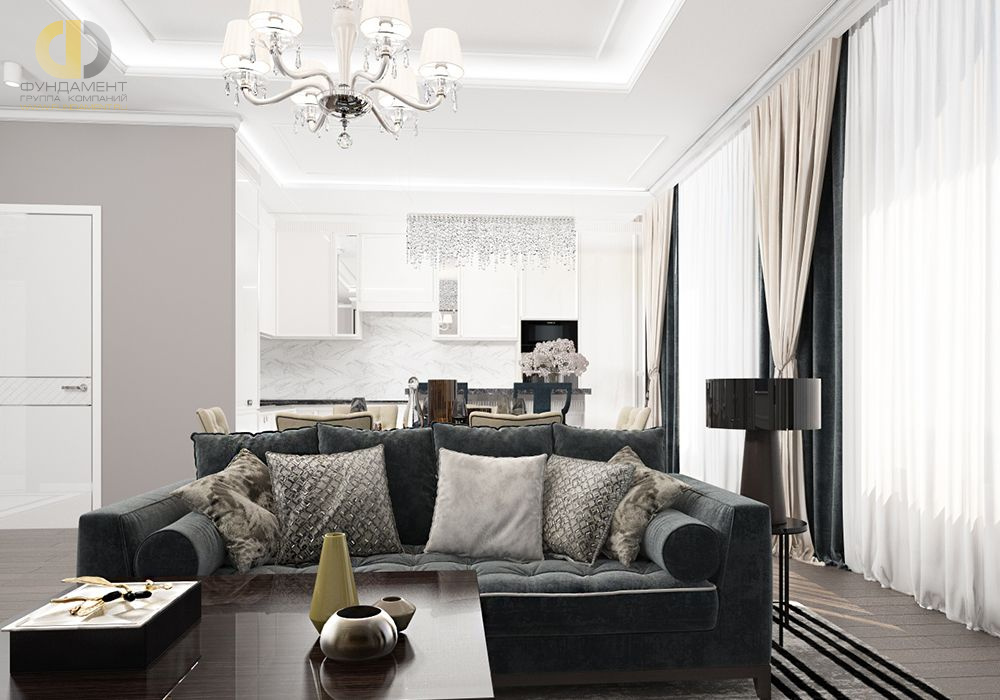 Красивый диван в гостиную: модные цвета и формы 2022 года