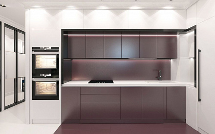Дизайн интерьера кухни в трёхкомнатной квартире 59 кв.м в стиле эклектика12