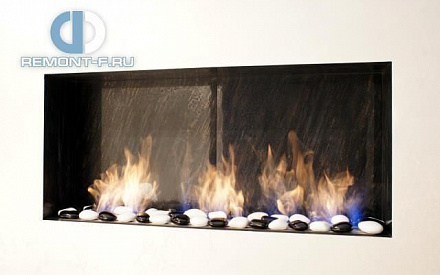 Фото ремонта Биокамин с живым огнем в квартире, 87 кв.м.