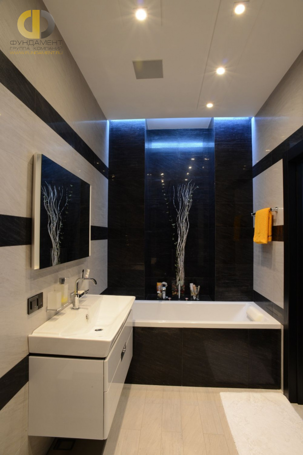 Дизайн ванной в стиле Хай-тек: фото лучших интерьеров на INMYROOM