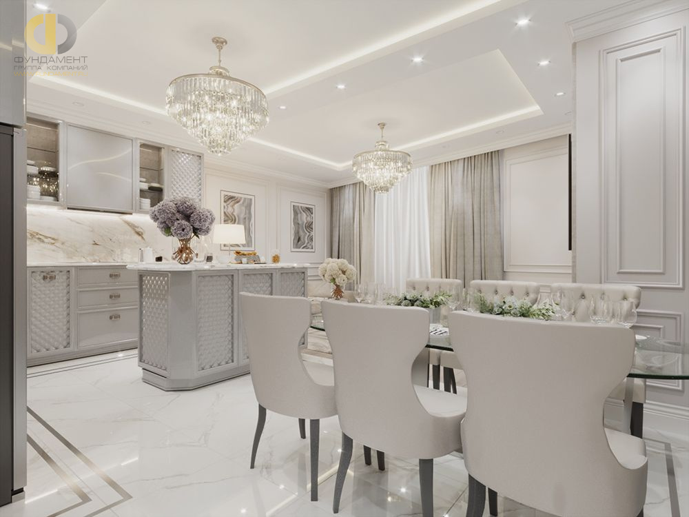 Кухня в стиле дизайна современный по адресу г. Москва, проспект Мира, д. 188Б, 2019 года