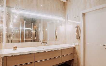 Ремонт ванной в двухкомнатной квартире 101 кв.м в современном стиле25
