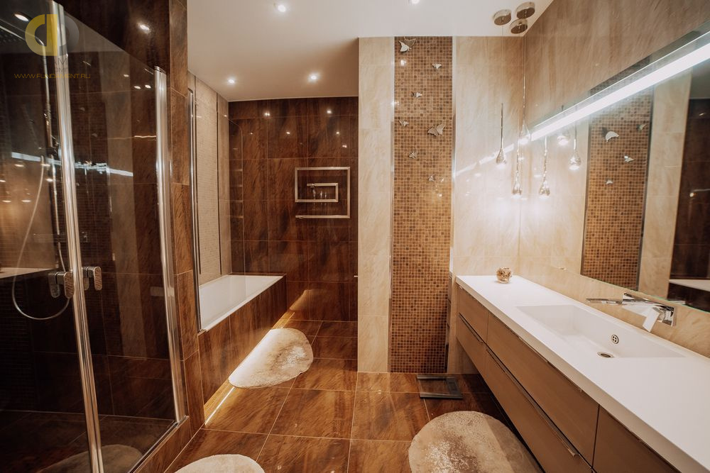 Ремонт интерьера ванной в современном стиле