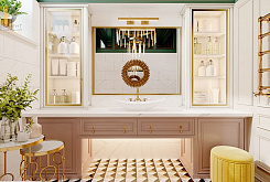 Тумба с раковиной для ванной комнаты: 42 самых стильных варианта столешниц и фасадов 