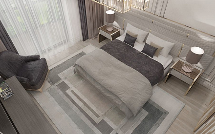 Дизайн интерьера спальни в стиле ар-деко17