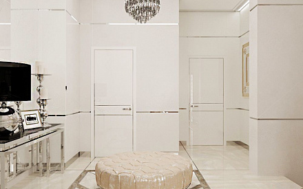Дизайн интерьера коридора в доме 278 кв.м в стиле ар-деко10