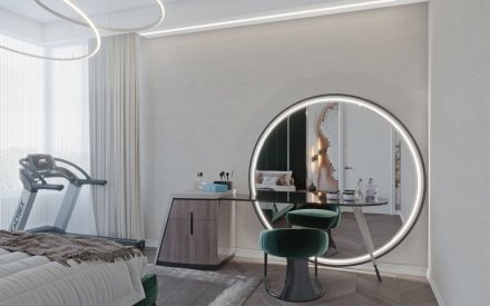 Элитный дизайн интерьера шестикомнатной квартиры в Москве