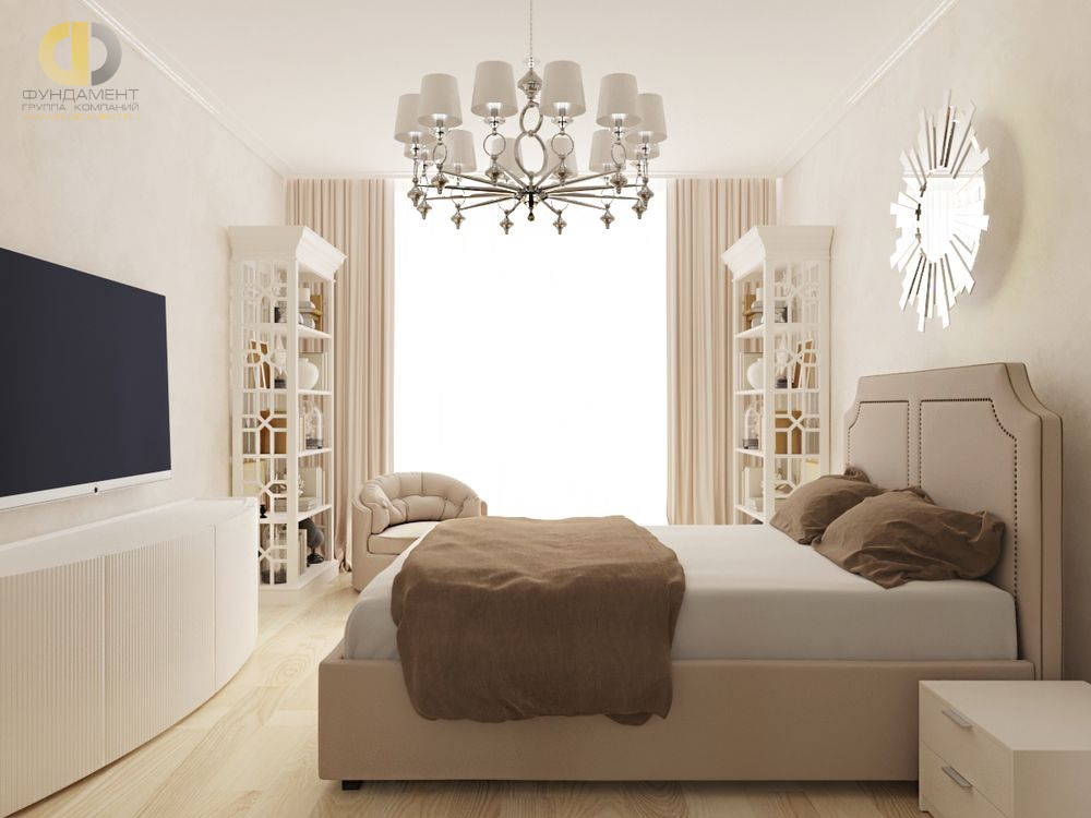 Дизайн интерьера спальни в доме 278 кв.м в стиле ар-деко20